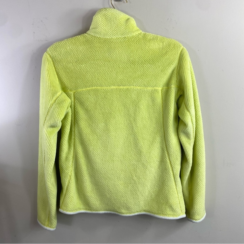 Patagonia Women’s Highlighter Yellow ReTool Snap-T Synchilla Fleece Pullover S - Picture 10 of 13